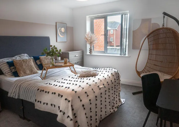 1 Bed House At Velvet Serviced Accommodation Swansea With Free Parking & Wifi - Sa1